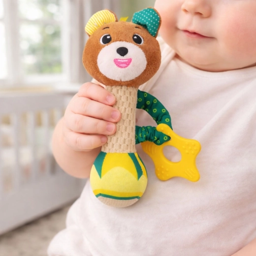 Sanfte Klänge, die das Baby beruhigen und faszinieren