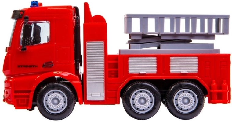 Detailliertes Feuerwehrauto für das Kinderspiel