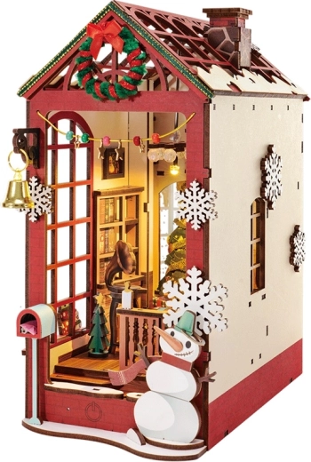 Weihnachtlicher Buchstütze 3D-Puzzle