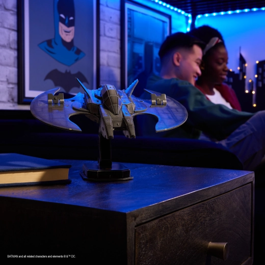 Ikonischer Batwing als detailreiches 3D-Modell
