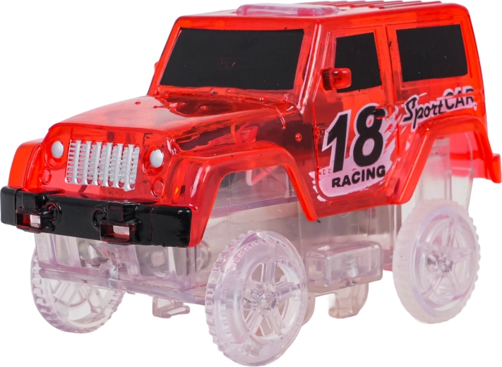 LED-Auto leuchtet im Dunkeln