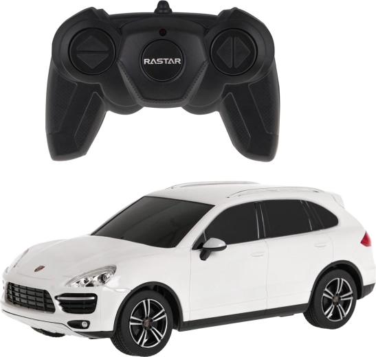 R/C Auto 1:24 Porsche Cayenne Turbo Rastar – Weiß