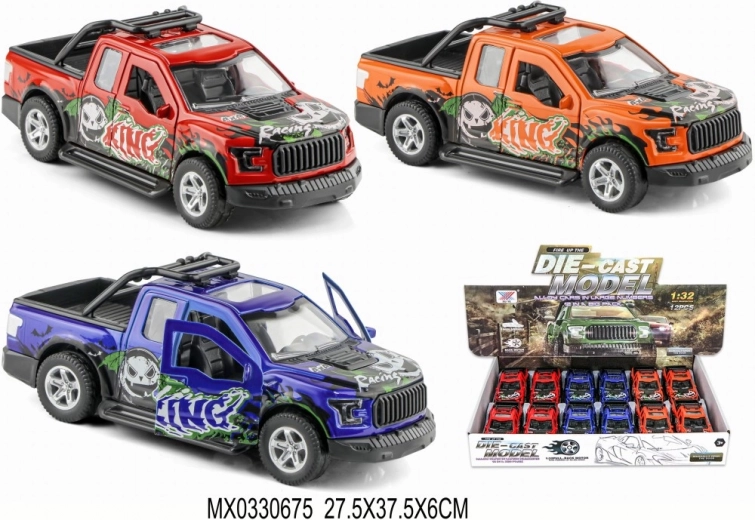 Spielauto 1:32 mit Rückzugfunktion