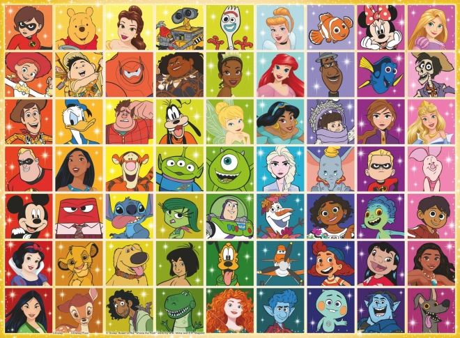 RAVENSBURGER Puzzle Disney Figuren XXL 100 Teile