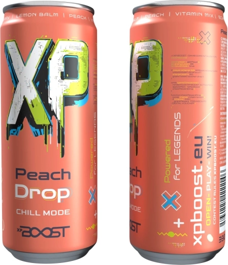 XP BOOST drink Kinder-Kräutergetränk Peach Drop 330 ml - 1 Stück