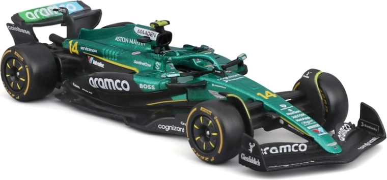 Realistische Details des F1-Monoposto