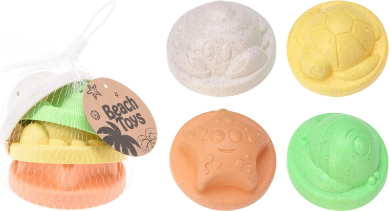 Sandförmchen Meeres­tiere – Set 4 Stk.