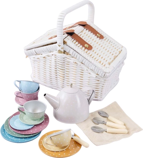 Jabadabado Teeset mit Picknickkorb