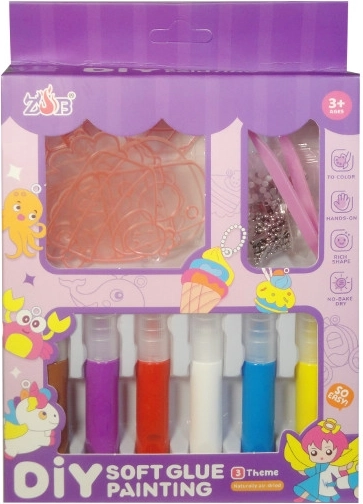 DIY-Kreativset – Anhänger und Schlüsselanhänger zum Bemalen