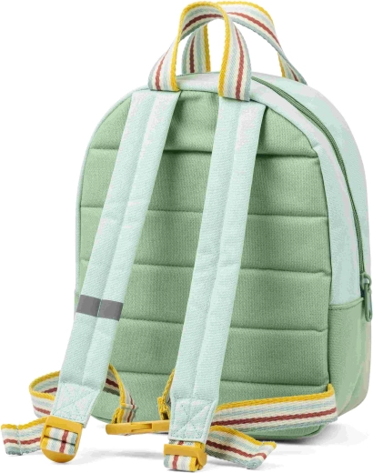 Lilliputiens Kinder-Rucksack Mix & Match grün