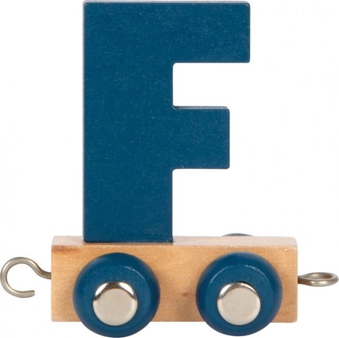 Polarzug Alphabet mit Buchstabe F