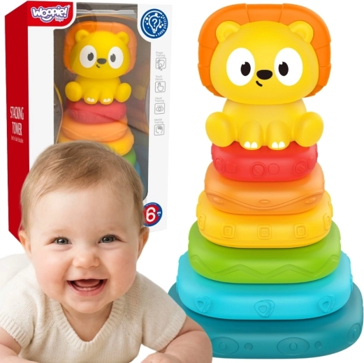 WOOPIE BABY sensorische Pyramide Löwe
