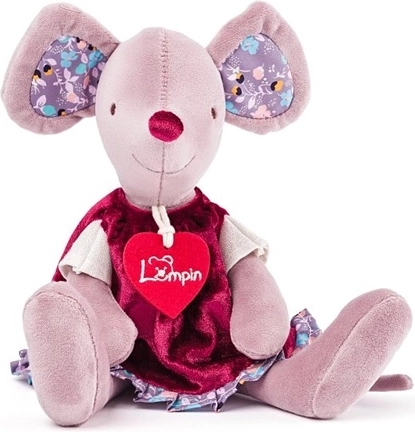 Woodyland Lumpin Plüschmaus Cilka im Kleid 28 cm