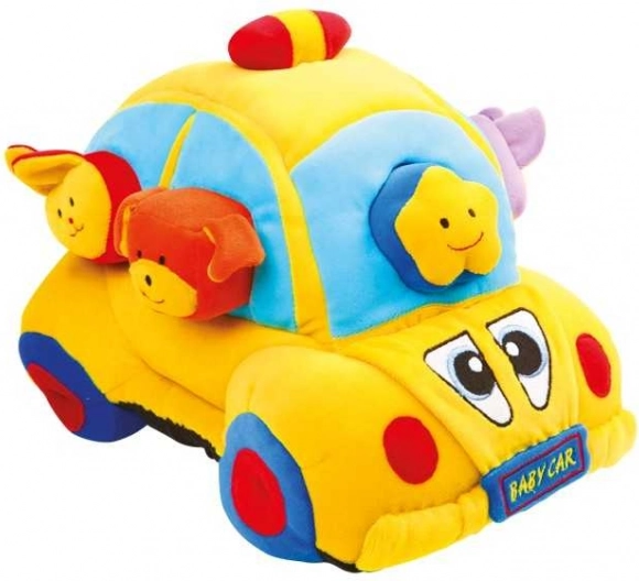Small Foot Textilauto mit Steckformen