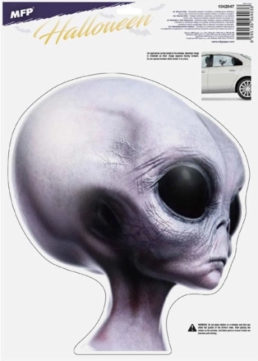 Elektrostatische Halloween-Fensteraufkleber