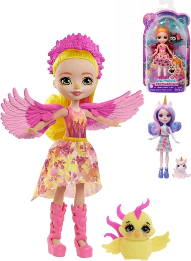 Mattel Enchantimals Puppe mit Tierchen 15 cm - 1 Stück