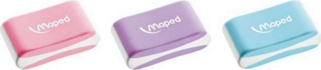 Maped weicher, farbiger Radiergummi Soft, 1 Stk (Farbmix)