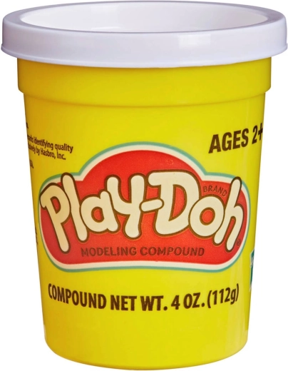 Play-Doh Knete weiß 112 g im Becher – 1 Stück