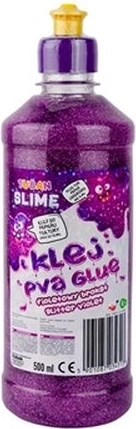 Tuban PVA-Kleber mit Glitzer 500 ml, violett