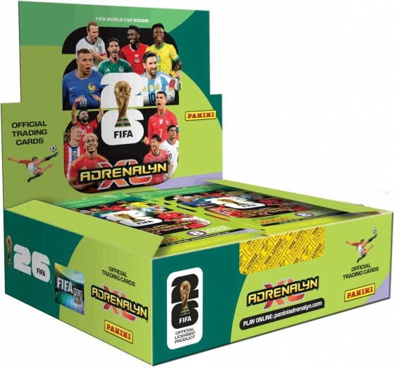 Sammelkarten PANINI FIFA World Cup 2026 – Box mit 24 Tüten