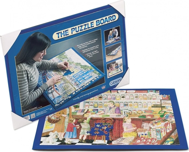 GIBSONS feste Puzzle-Unterlage 77 × 55 cm