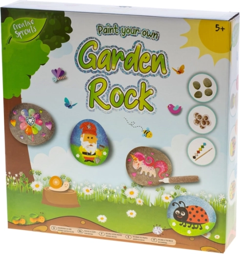 Grow&Decorate Steine bemalen – Kreativset für Kinder 5+