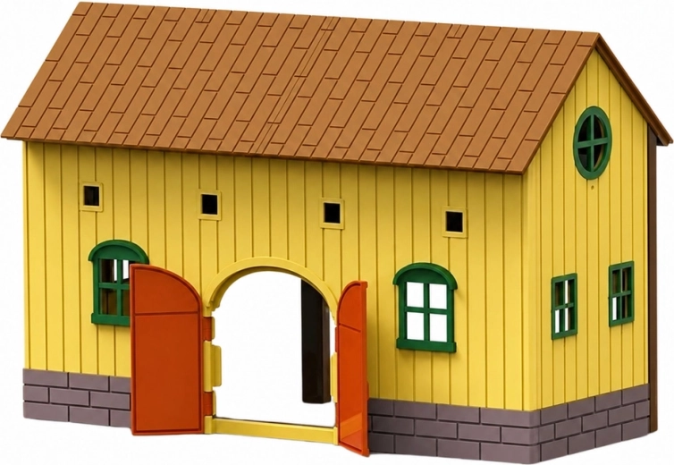 Stall mit zu öffnenden Toren für realistischen Spielspaß