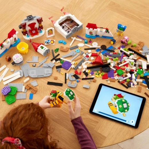 Digitale Anleitungen in der LEGO Super Mario App