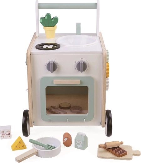 Küche voller interaktiver Spielfunktionen