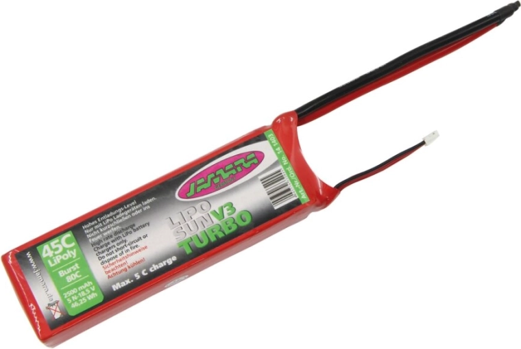 LipoSun V3 Turbo LiPo-Akku 2500 mAh 18,5 V 45C