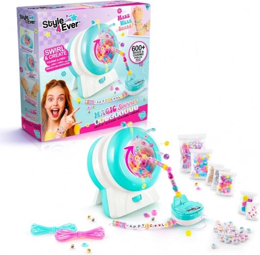 Style4Ever Set zur Herstellung von Armbändern mit Einfädelgerät