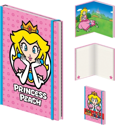 Super Mario Block A5 Premium Peach