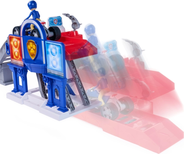 Actionreicher Rampenabfahrt