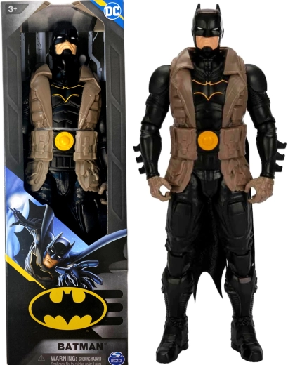 DC COMICS Batman große Figur mit braunem Umhang 30 cm