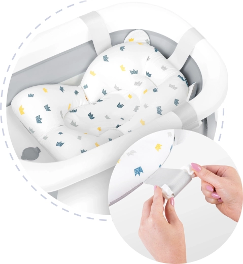 Sichere Befestigung mit verstellbaren Gurten