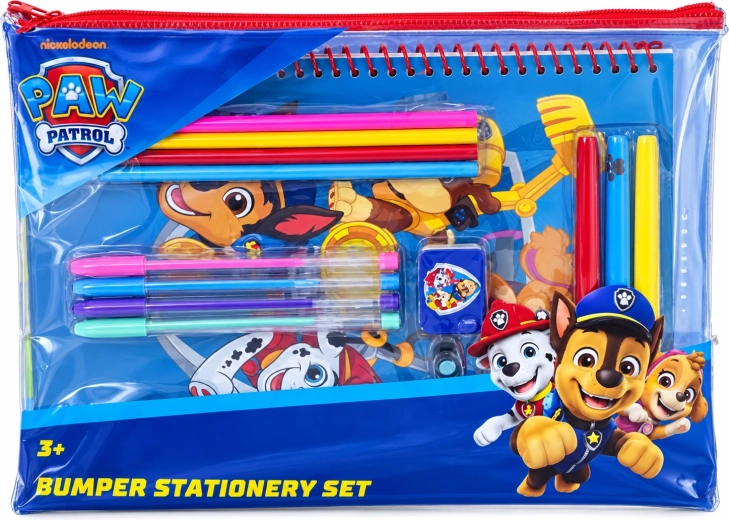 Schreibutensilien in Mappe Paw Patrol
