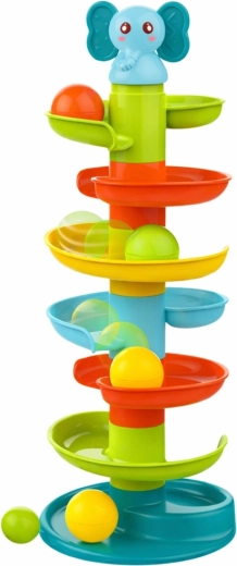 Attraktive Spiralbahn