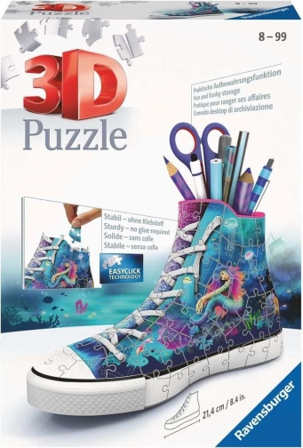 3D-Puzzle Sneaker Zauberhafte Meeresfee 112 Teile RAVENSBURGER