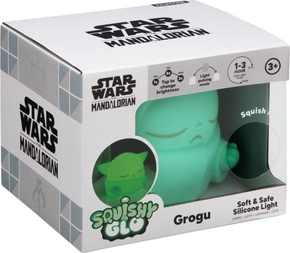 Nachtlicht Star Wars: The Mandalorian Grogu Squish & Glow - 1 Stück