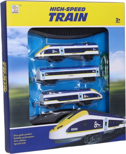 Eisenbahn-Set mit Zug 58 cm - 1 Stück