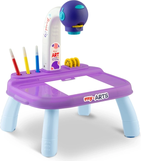 Stabiler Zeichentisch mit Stifthalterungen