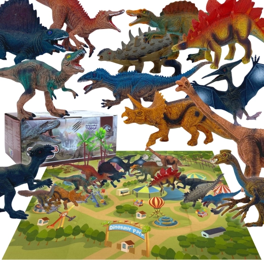 Woopie Set Dinosaurier XL mit Unterlage