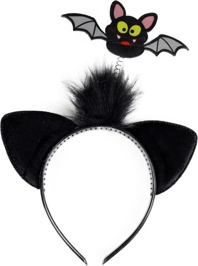 Kopfschmuck für Kinder mit Fledermaus und Ohren