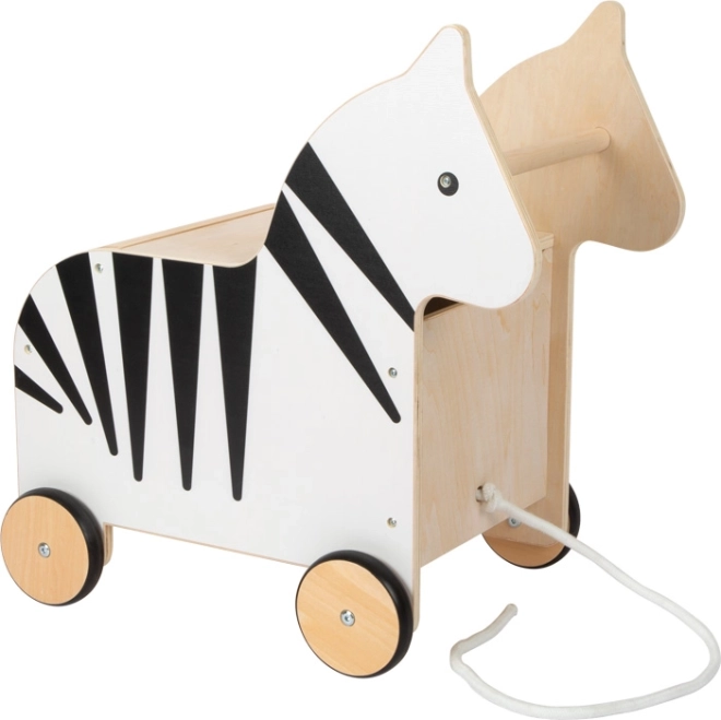 Rollbarer Spielzeug-Aufbewahrungsbox Zebra Wildlife small foot