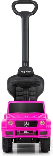 Sicheres Fahren mit Schiebestange und Armlehnen