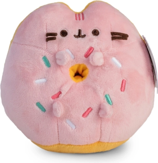 Pusheen rosa Donut – Plüschkissen 14 cm