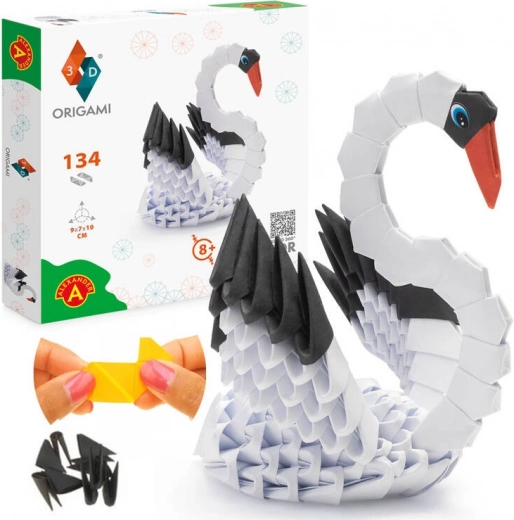 Alexander kreatives 3D-Origami – Schwan für Kinder ab 8 Jahren
