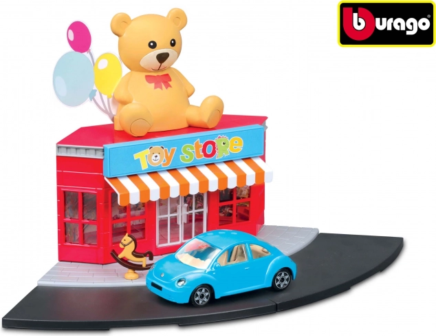 Bburago City Spielset Spielwarengeschäft 1:43