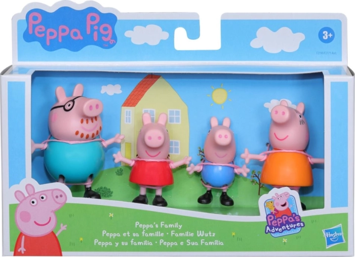 Figuren PEPPA WUTZ – Familienset 4 Stk.