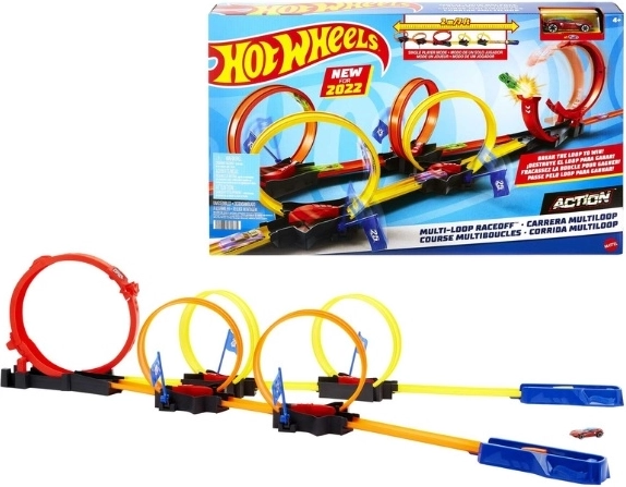 Hot Wheels Rennstrecke mit Looping